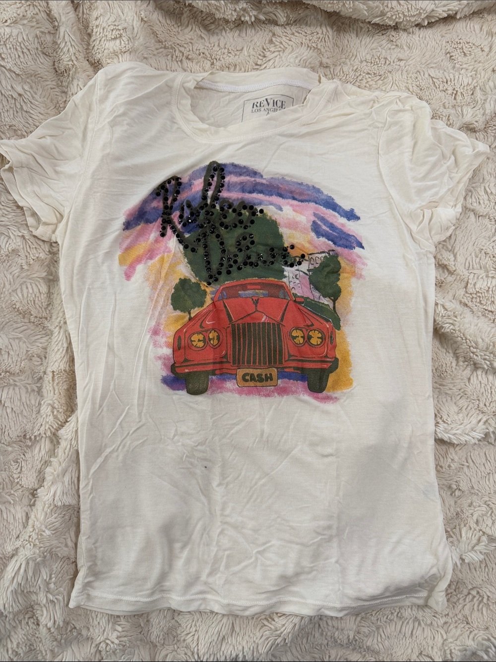 REVICE Denim Rodeo Drive Tee